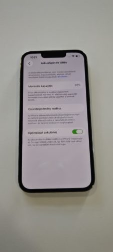 Apple iPhone 13 Pro 5G 128GB Fekete (82%AKKU) Kártyafüggetlen 
