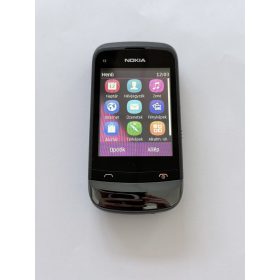 Nokia C2-02 Fekete Kártyafüggetlen