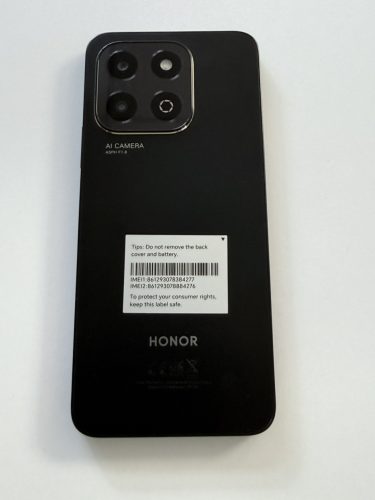 Honor X6b 4G Fekete 4/128GB Kártyafüggetlen 